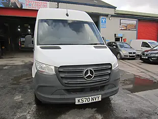 Used 2021 Mercedes-Benz Sprinter Progressive L3 Lwb White - Interior and Exterior details 2