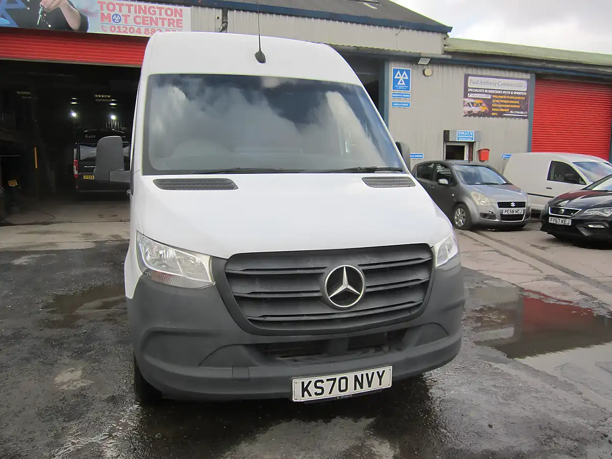 Used 2021 Mercedes-Benz Sprinter Progressive L3 Lwb White - Interior and Exterior details 2