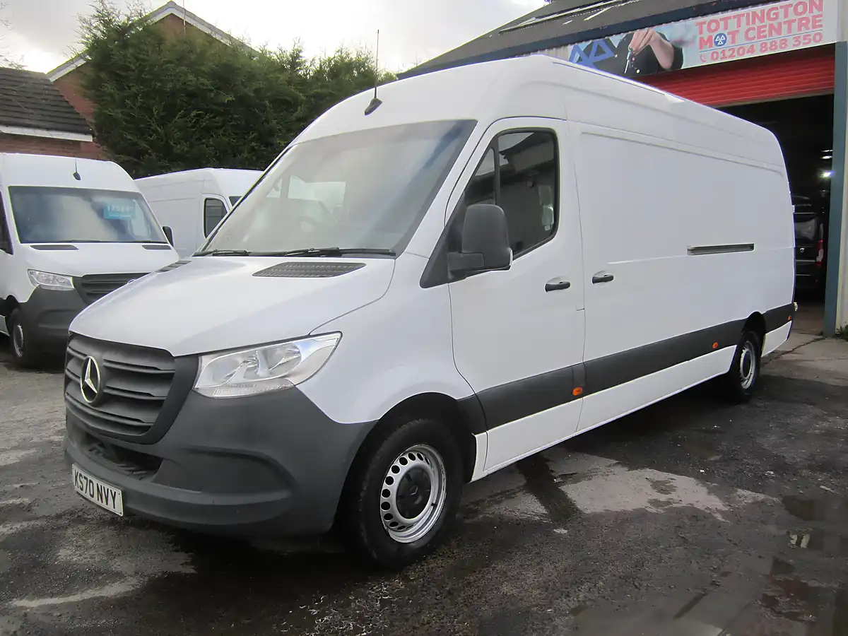 Used 2021 Mercedes-Benz Sprinter Progressive L3 Lwb White - Interior and Exterior details 3