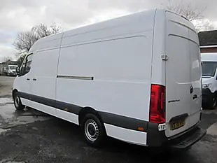 Used 2021 Mercedes-Benz Sprinter Progressive L3 Lwb White - Interior and Exterior details 5