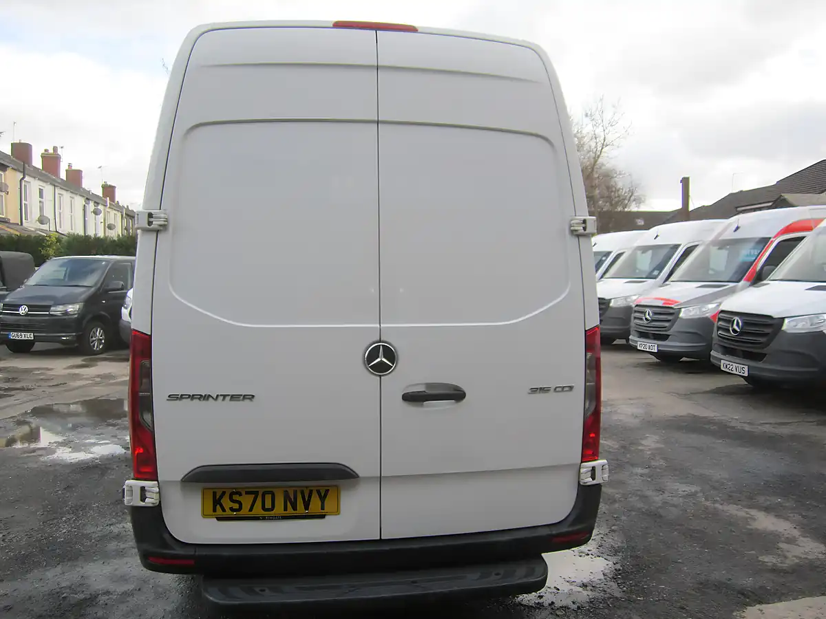 Used 2021 Mercedes-Benz Sprinter Progressive L3 Lwb White - Interior and Exterior details 6