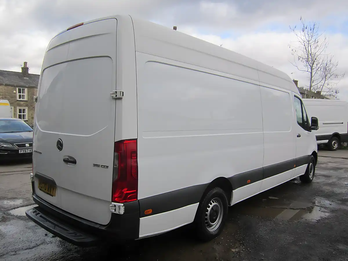 Used 2021 Mercedes-Benz Sprinter Progressive L3 Lwb White - Interior and Exterior details 7