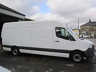 Used 2021 Mercedes-Benz Sprinter Progressive L3 Lwb White - Interior and Exterior details 8