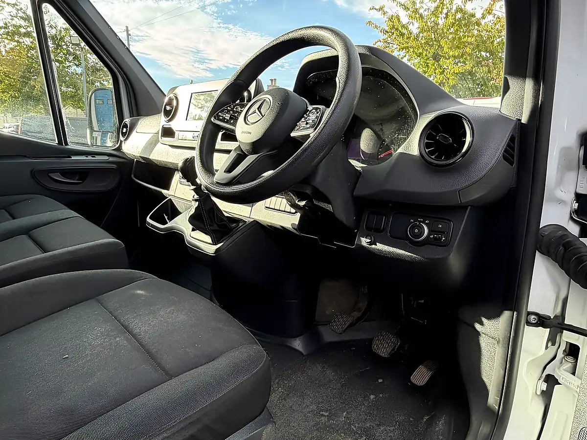 Used 2021 Mercedes-Benz Sprinter Progressive Panel Van White - Interior and Exterior details 10