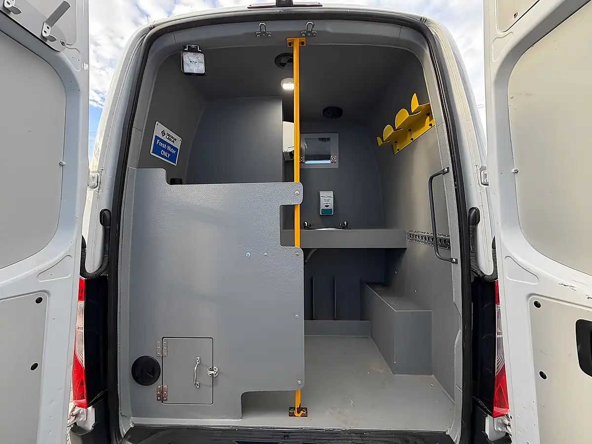 Used 2021 Mercedes-Benz Sprinter Progressive Panel Van White - Interior and Exterior details 15