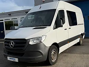 Used 2021 Mercedes-Benz Sprinter Progressive Panel Van White - Interior and Exterior details 2