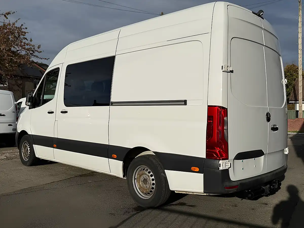 Used 2021 Mercedes-Benz Sprinter Progressive Panel Van White - Interior and Exterior details 4