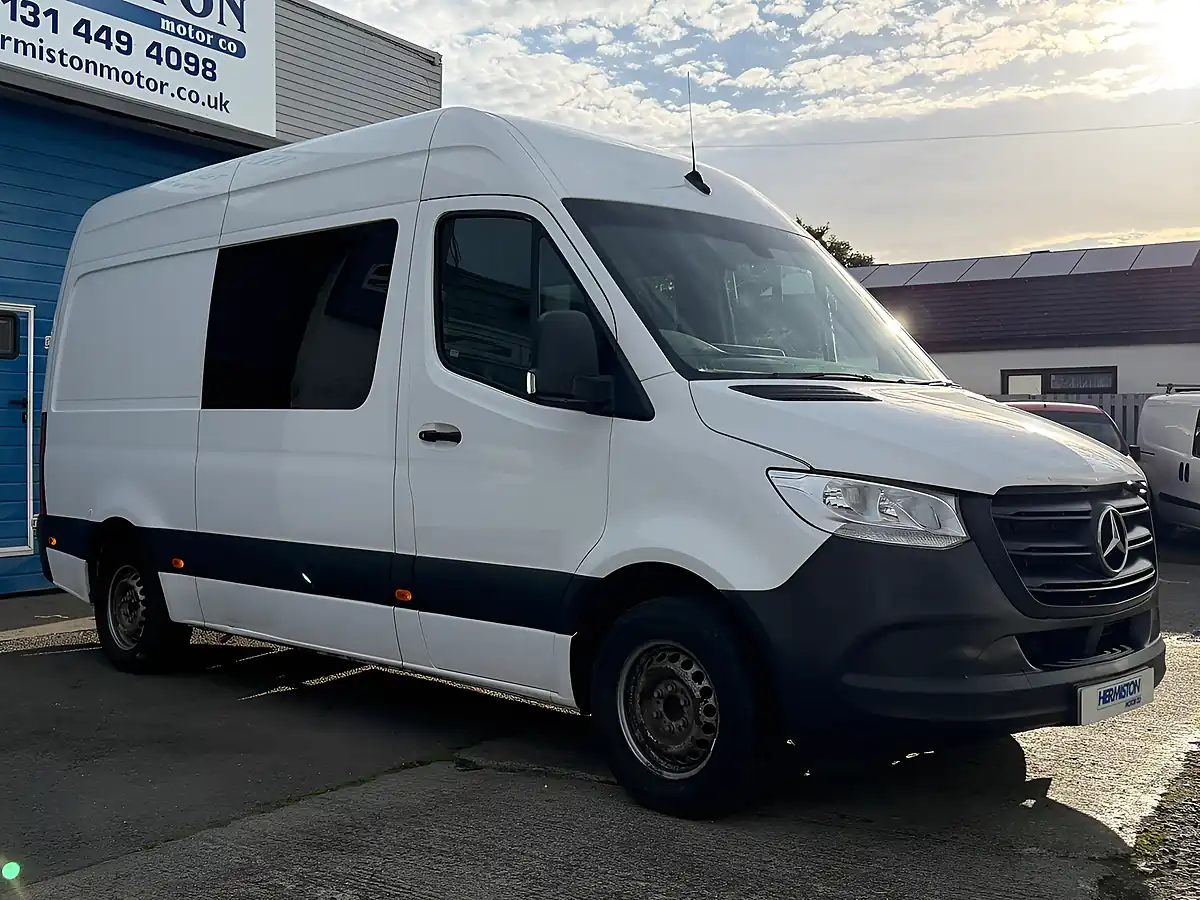 Used 2021 Mercedes-Benz Sprinter Progressive Panel Van White - Interior and Exterior details 5