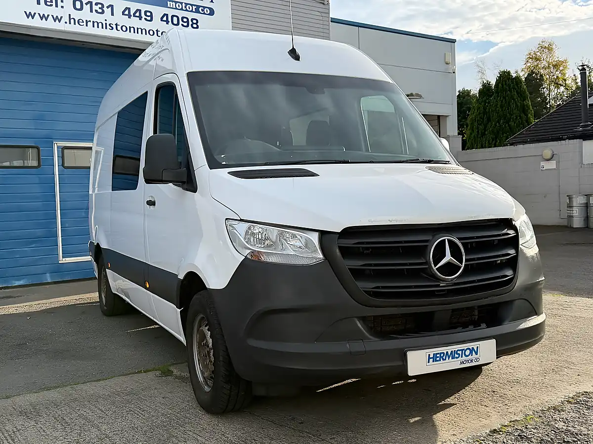 Used 2021 Mercedes-Benz Sprinter Progressive Panel Van White - Interior and Exterior details 6
