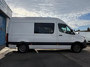 Used 2021 Mercedes-Benz Sprinter Progressive Panel Van White - Interior and Exterior details 8