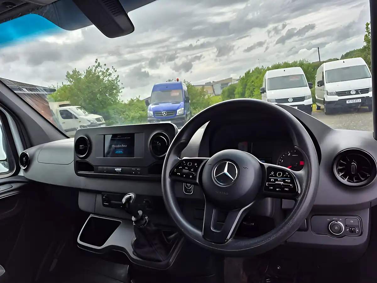 Used 2021 Mercedes-Benz Sprinter Progressive White - Interior and Exterior details 10