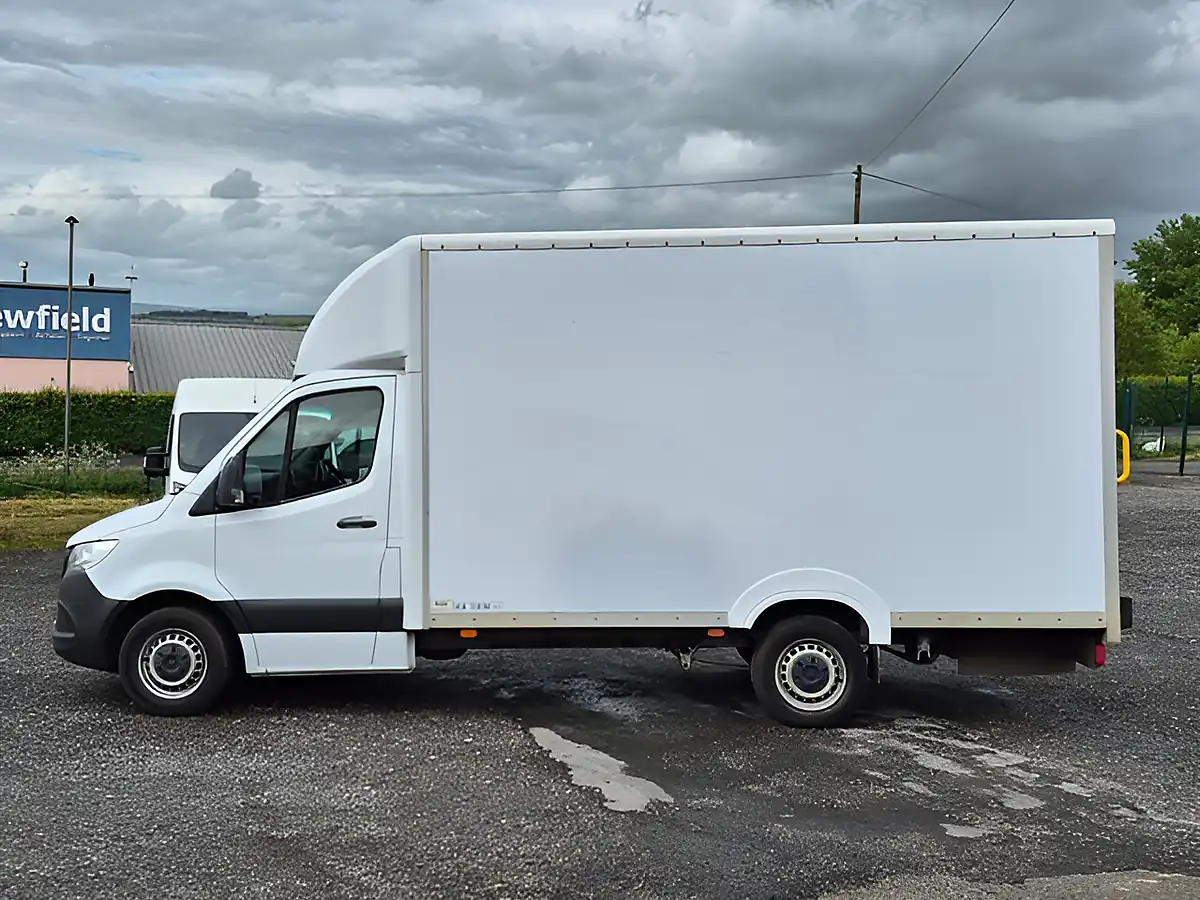 Used 2021 Mercedes-Benz Sprinter Progressive White - Interior and Exterior details 11