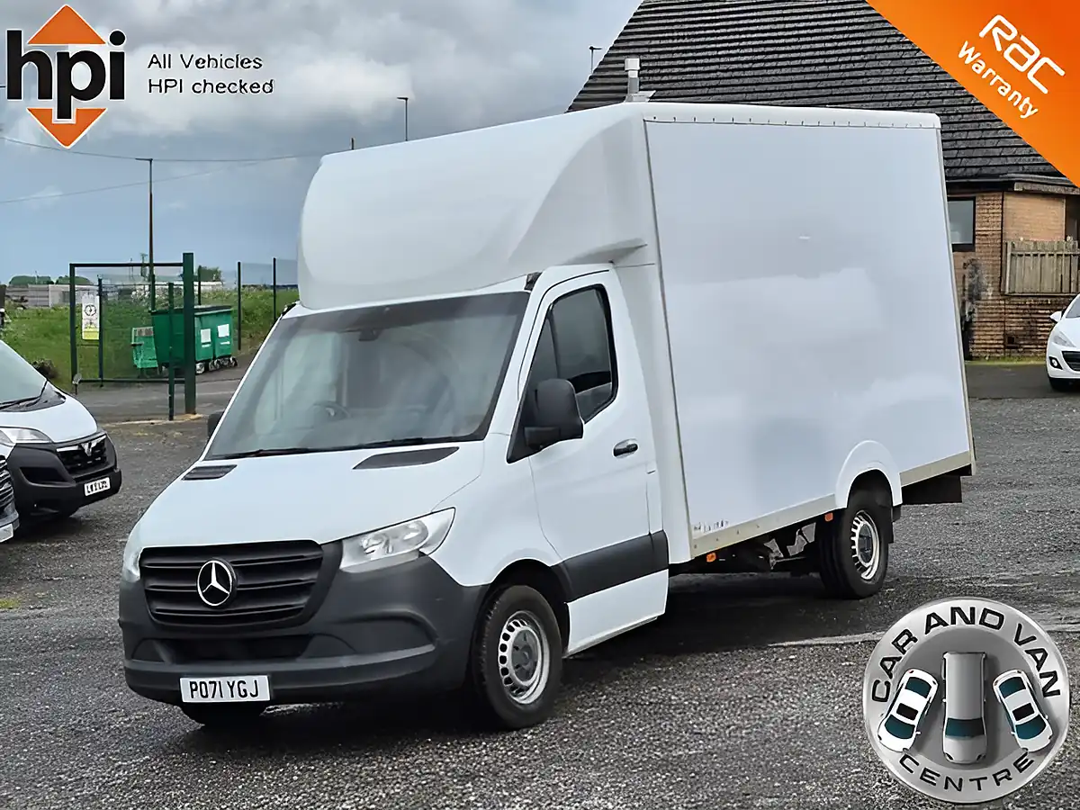Used 2021 Mercedes-Benz Sprinter Progressive White - Front View