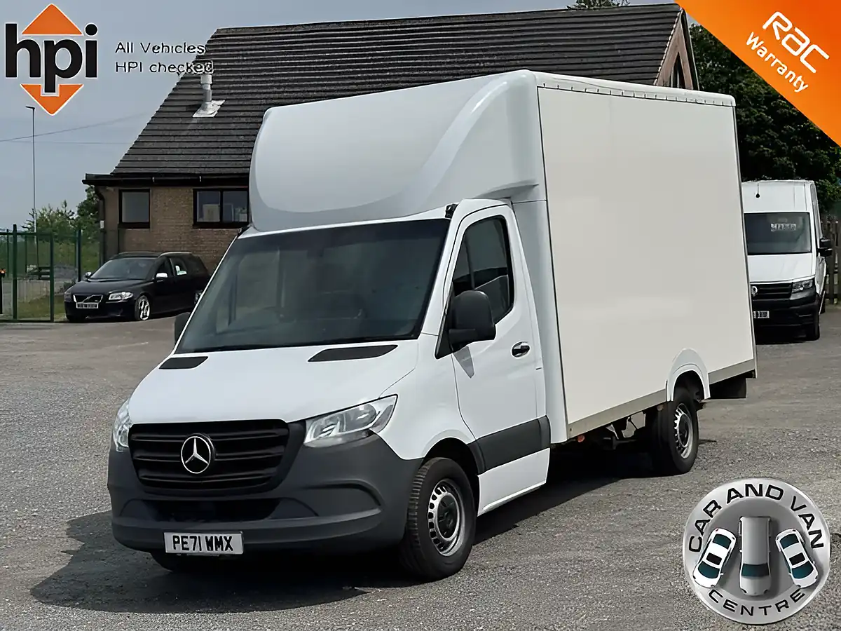 Used 2021 Mercedes-Benz Sprinter Progressive White - Front View