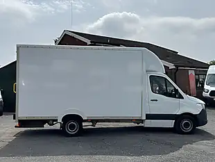 Used 2021 Mercedes-Benz Sprinter Progressive White - Interior and Exterior details 4