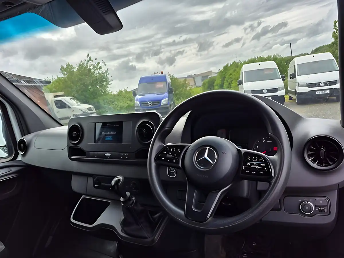 Used 2021 Mercedes-Benz Sprinter Progressive White - Interior and Exterior details 8