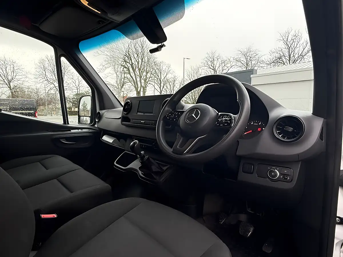 Used 2021 Mercedes-Benz Sprinter Progressive White - Interior and Exterior details 16