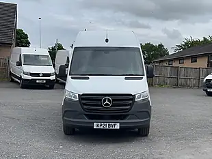 Used 2021 Mercedes-Benz Sprinter Progressive White - Interior and Exterior details 10
