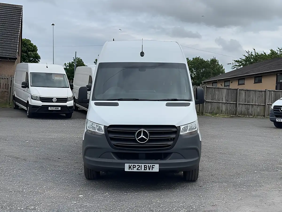 Used 2021 Mercedes-Benz Sprinter Progressive White - Interior and Exterior details 10