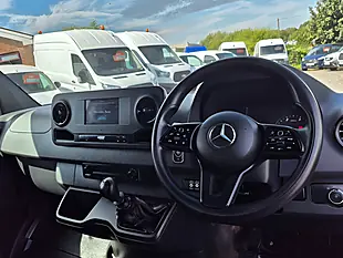 Used 2021 Mercedes-Benz Sprinter Progressive White - Interior and Exterior details 10