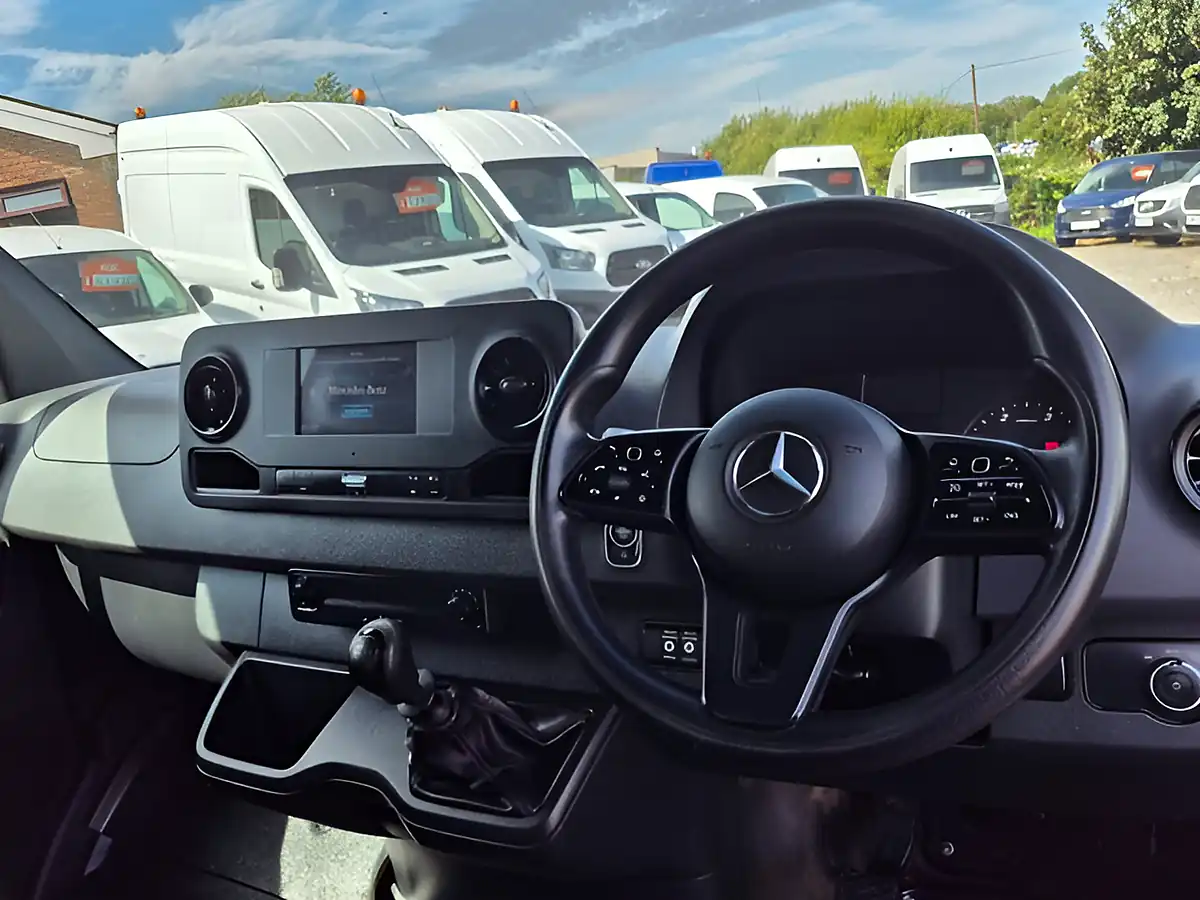 Used 2021 Mercedes-Benz Sprinter Progressive White - Interior and Exterior details 10