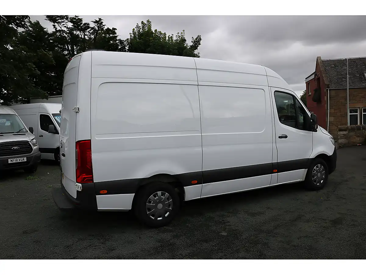 Used 2021 Mercedes-Benz Sprinter Progressive White - Interior and Exterior details 10
