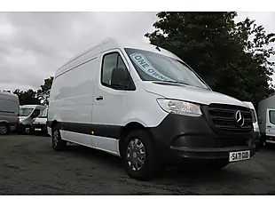 Used 2021 Mercedes-Benz Sprinter Progressive White - Interior and Exterior details 11