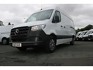 Used 2021 Mercedes-Benz Sprinter Progressive White - Interior and Exterior details 12