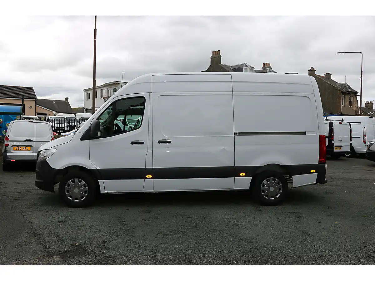Used 2021 Mercedes-Benz Sprinter Progressive White - Interior and Exterior details 4