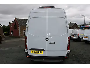 Used 2021 Mercedes-Benz Sprinter Progressive White - Interior and Exterior details 7
