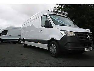 Used 2021 Mercedes-Benz Sprinter Progressive White - Interior and Exterior details 11