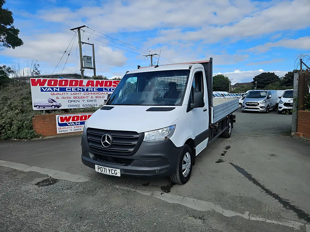 Used 2021 Mercedes-Benz Sprinter Progressive White - Interior and Exterior details 4