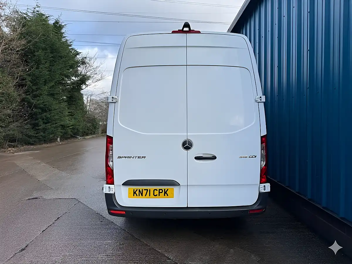 Used 2021 Mercedes-Benz Sprinter Progressive White - Interior and Exterior details 7