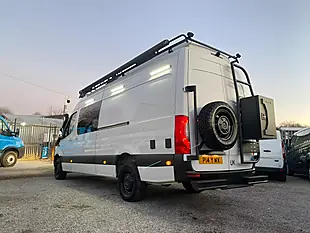 Used 2021 Mercedes-Benz Sprinter Progressive White - Interior and Exterior details 3
