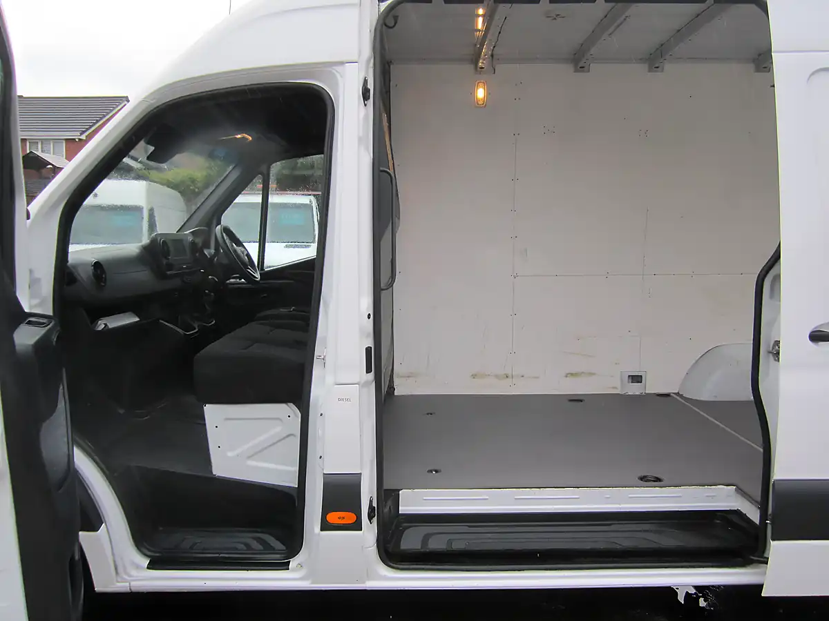 Used 2021 Mercedes-Benz Sprinter Progressive White - Interior and Exterior details 13