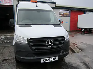 Used 2021 Mercedes-Benz Sprinter Progressive White - Interior and Exterior details 2
