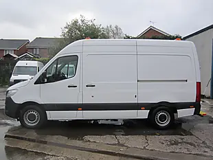 Used 2021 Mercedes-Benz Sprinter Progressive White - Interior and Exterior details 4