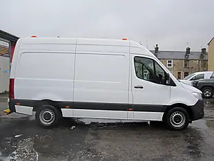 Used 2021 Mercedes-Benz Sprinter Progressive White - Interior and Exterior details 8
