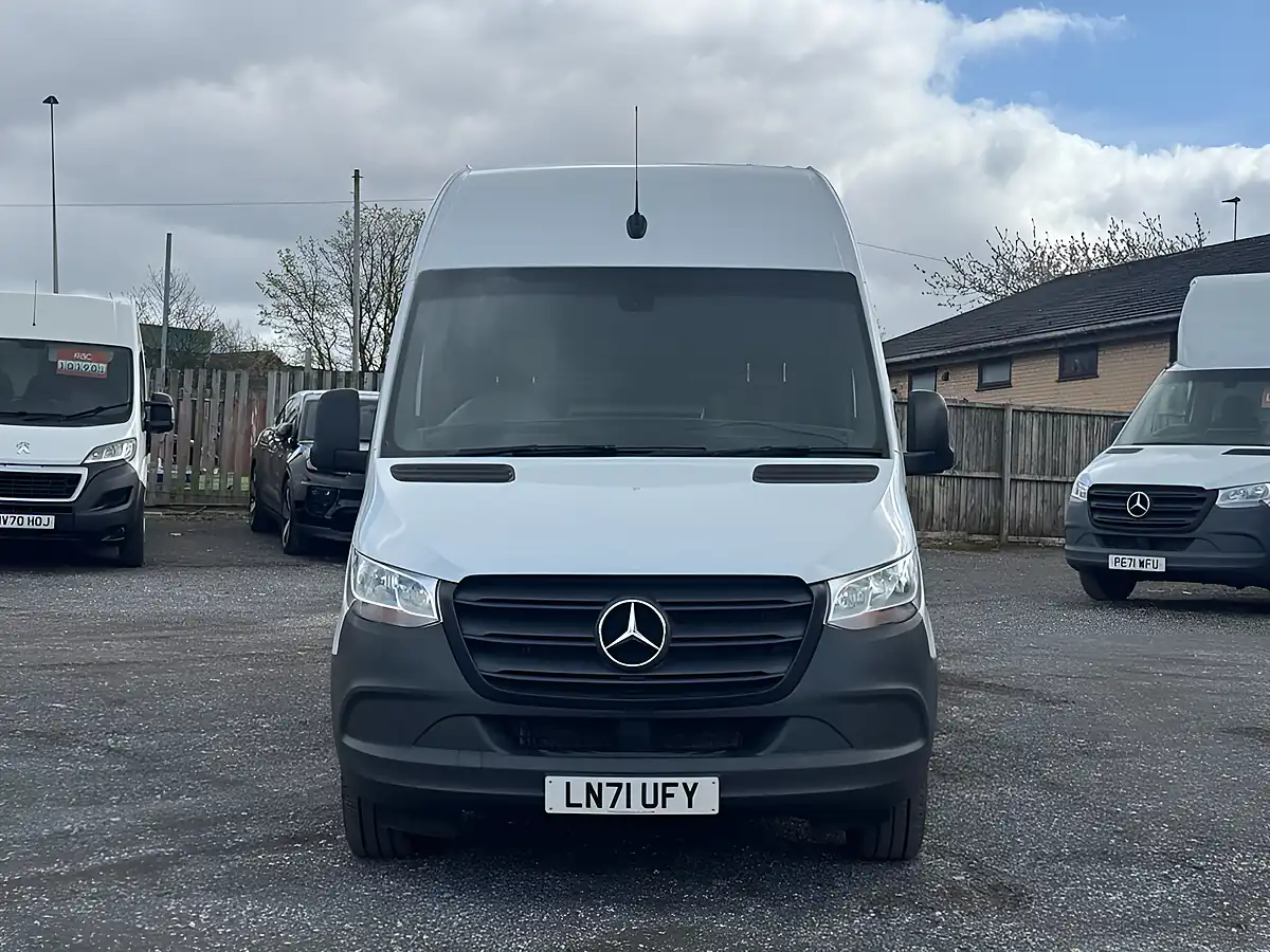 Used 2021 Mercedes-Benz Sprinter Progressive White - Interior and Exterior details 13