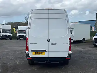 Used 2021 Mercedes-Benz Sprinter Progressive White - Interior and Exterior details 14