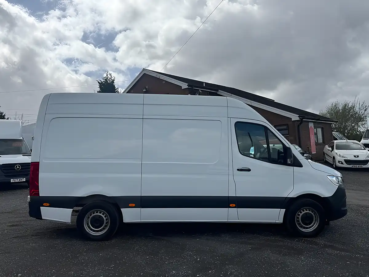 Used 2021 Mercedes-Benz Sprinter Progressive White - Interior and Exterior details 5