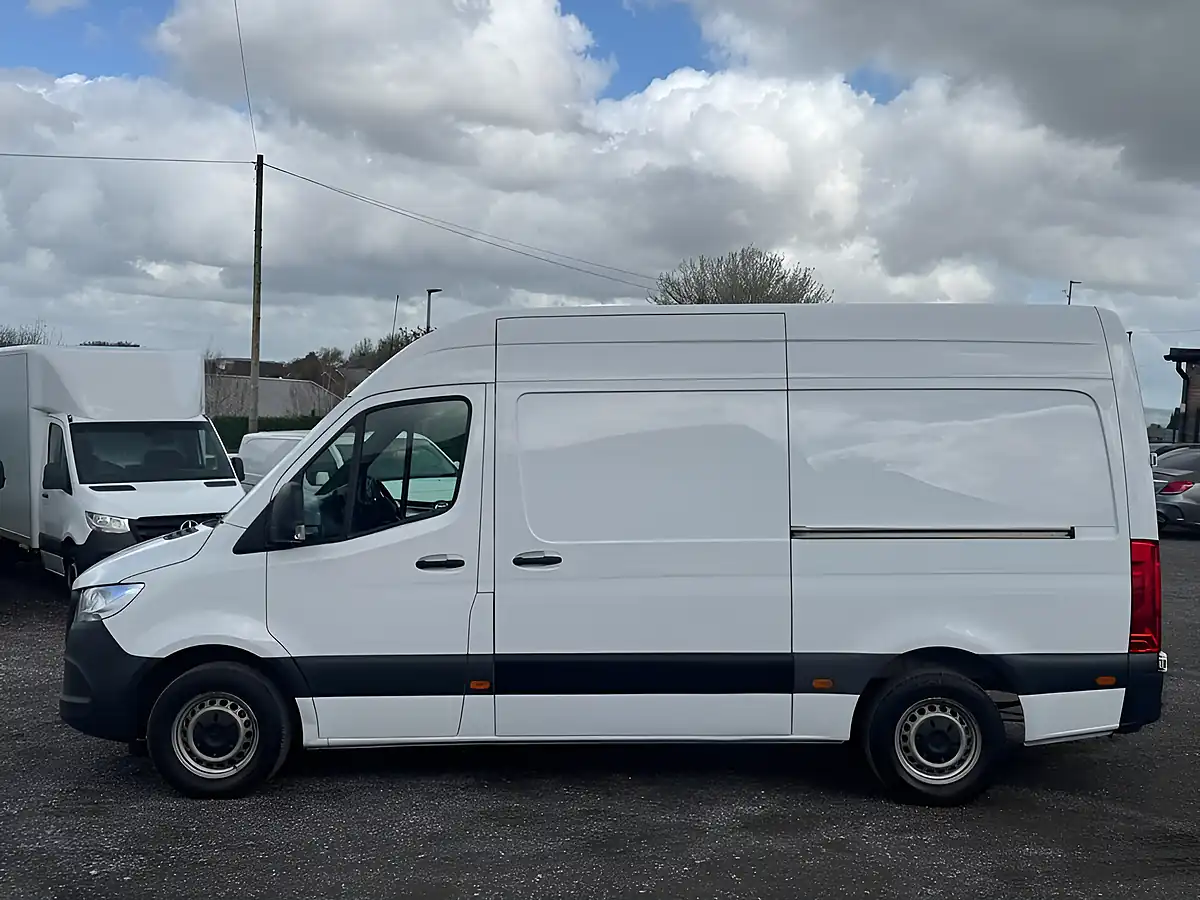Used 2021 Mercedes-Benz Sprinter Progressive White - Interior and Exterior details 6