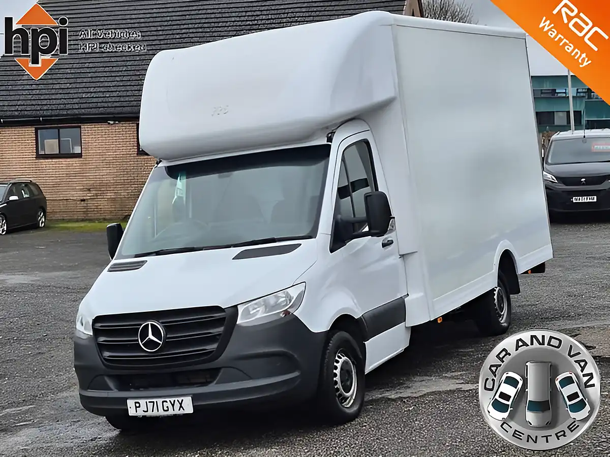 Used 2021 Mercedes-Benz Sprinter Progressive White - Front View