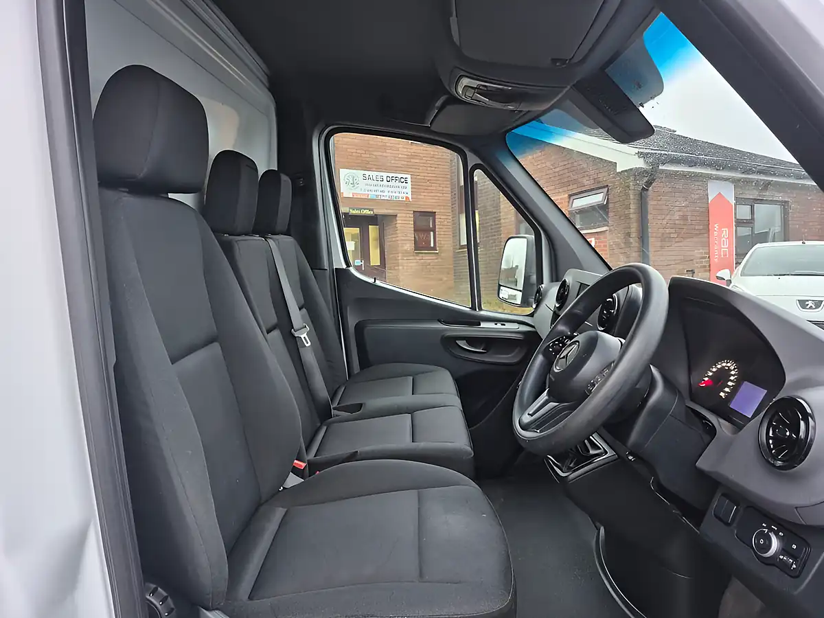 Used 2021 Mercedes-Benz Sprinter Progressive White - Interior and Exterior details 10