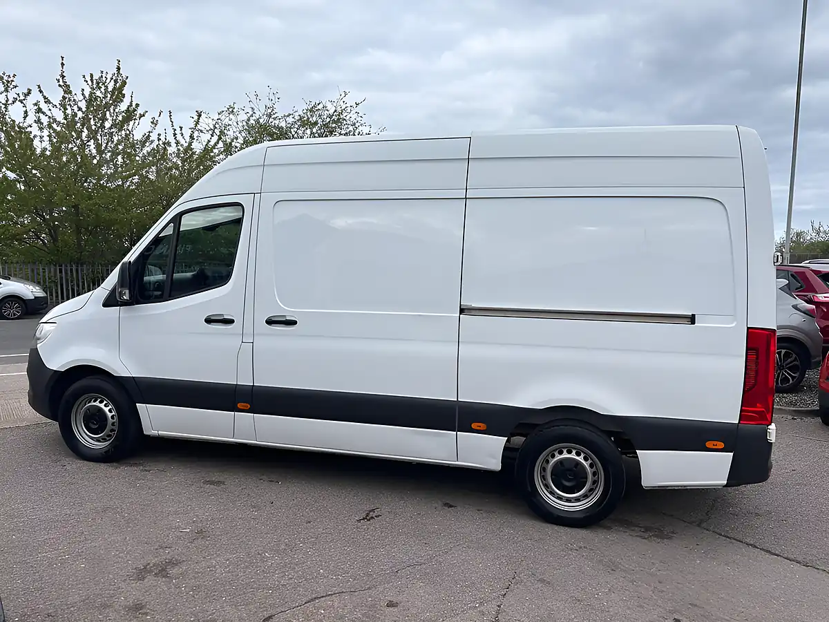 Used 2021 Mercedes-Benz Sprinter Progressive White - Interior and Exterior details 6