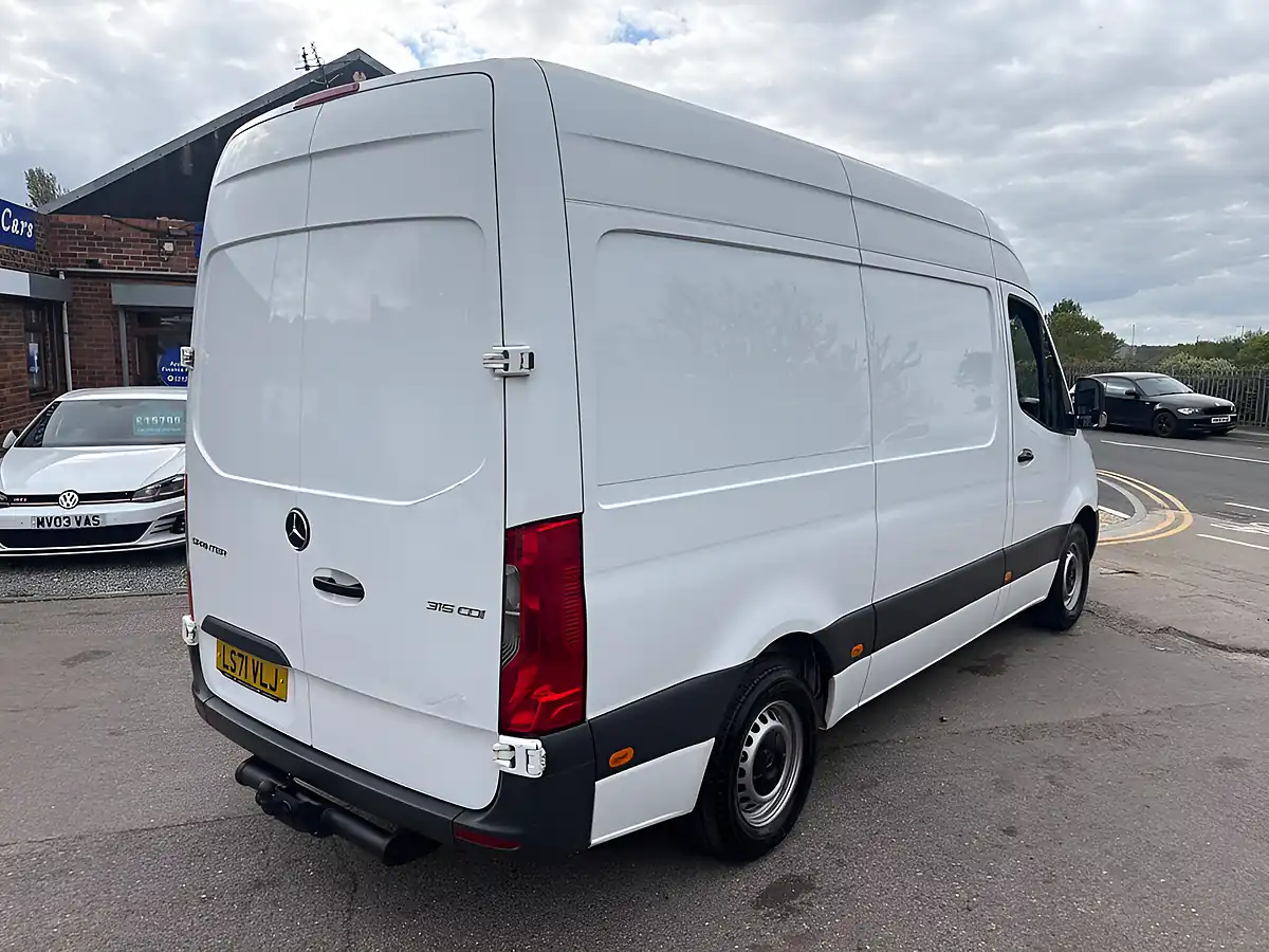 Used 2021 Mercedes-Benz Sprinter Progressive White - Interior and Exterior details 9