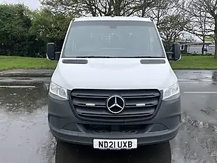 Used 2021 Mercedes-Benz Sprinter Tipper 7 SEAT Double Cab White - Interior and Exterior details 3