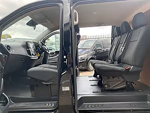 Used 2021 Mercedes-Benz Vito Crew Cab 5 Seater Black - Interior and Exterior details 15