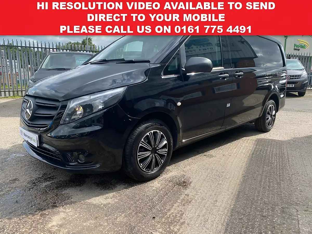 Used 2021 Mercedes-Benz Vito Crew Cab 5 Seater Black - Interior and Exterior details 3