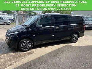Used 2021 Mercedes-Benz Vito Crew Cab 5 Seater Black - Interior and Exterior details 4